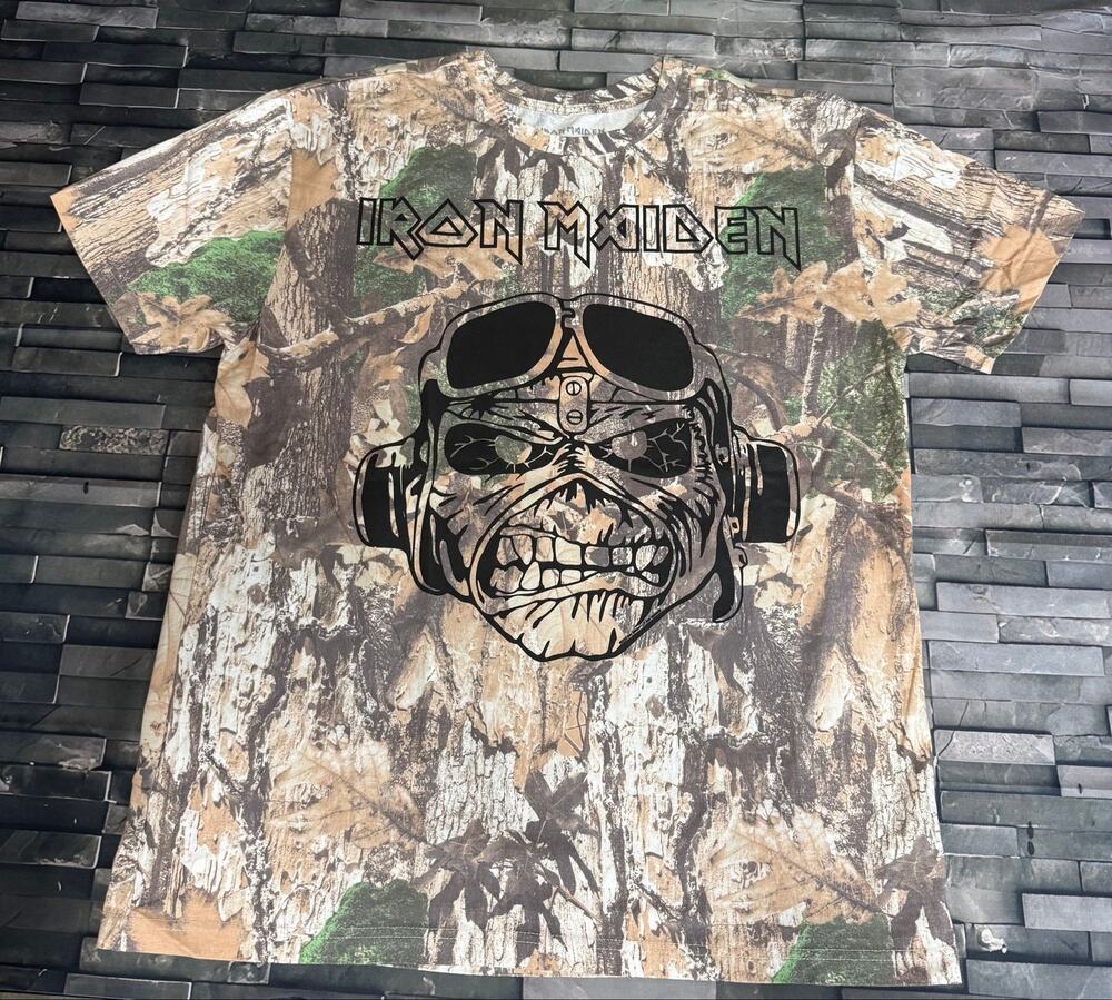 IRON MAIDEN CAMO TEE